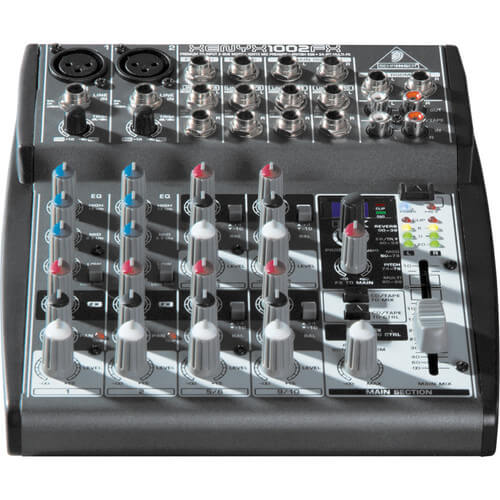 Behringer 1002FX Mezcladora Analoga de 10 canales